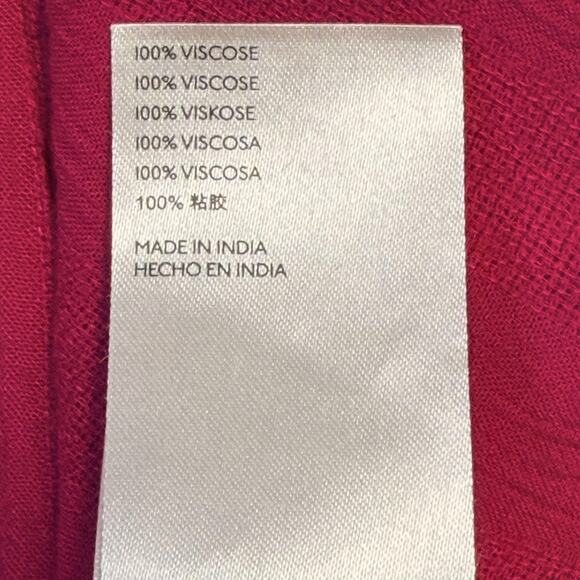 Free People Dress Womens Small Malibu Pink Wrap Boho Embroidered Mini OB1140508 - Picture 11 of 12